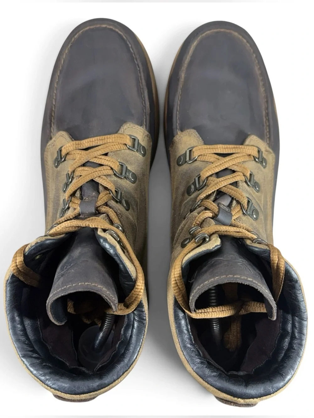 Chaco Otter Performance Hiking Boots Leather Lace-up Brown Men's Size 11